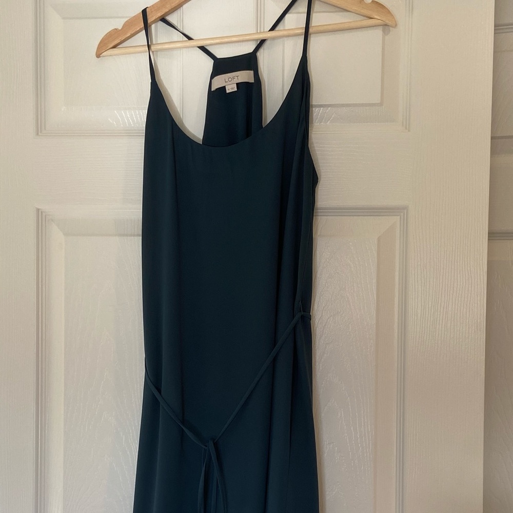 Strappy halter dress
